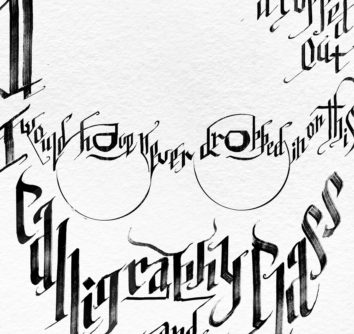 calligraphy portraits Picasso van gogh Steve Jobs lasalle college of arts masters of art Typography faces portraits black and white lasalle college of art nasheet typography portrait Sunny