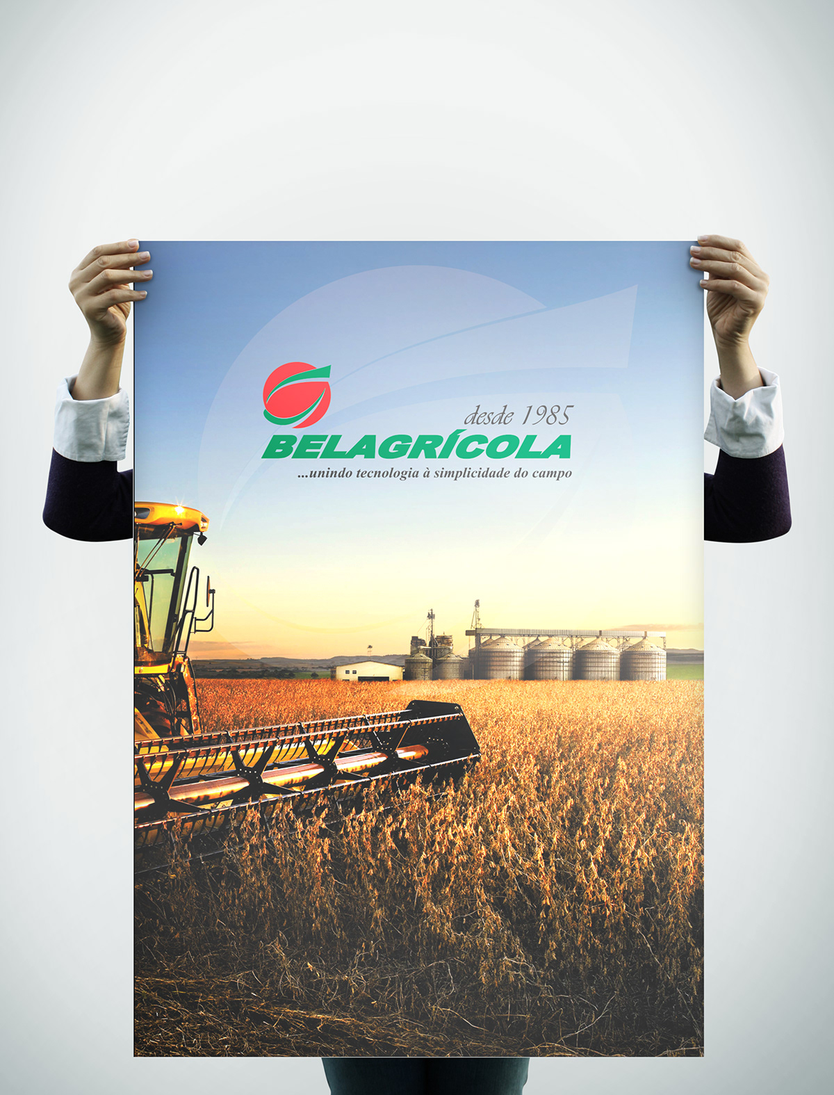 poster banner belasafra belagricola negocios agricultura soy soya soja milho corn harvest