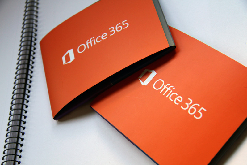 Microsoft office 356 brochure print corporate Product Promotion