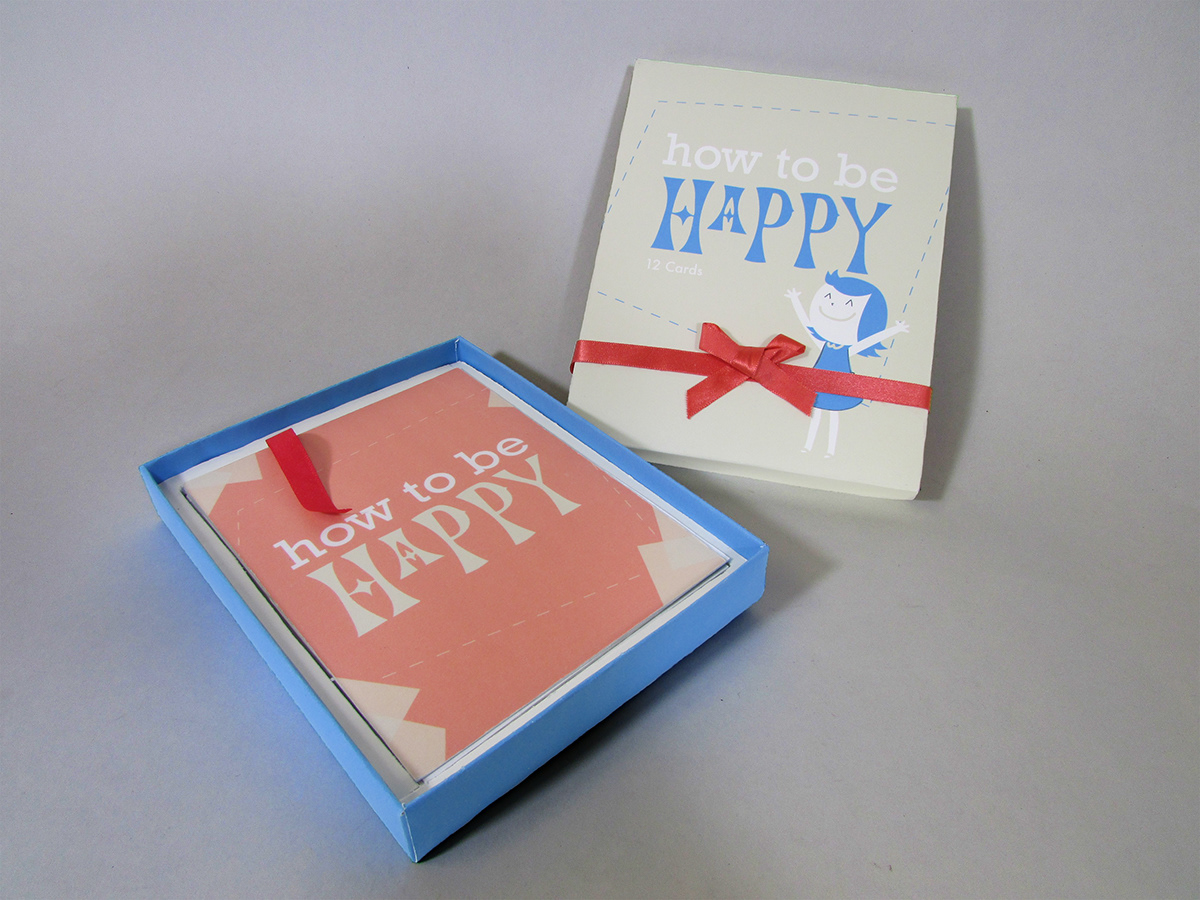 how to cards happines mid-century modern 50s 60s
