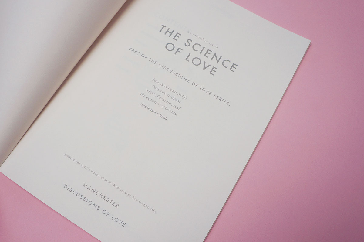 risograph Love textbook Riso flourescent science Book Binding