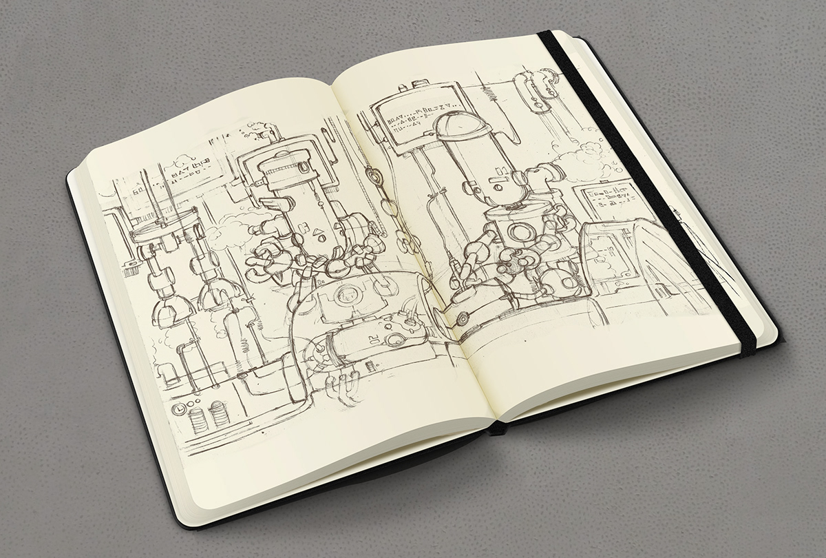 Digital sketch book