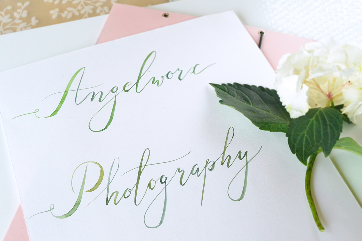 wedding watercolor aquarelle brand logo Logotype wreath Flowers paint hellebore identity