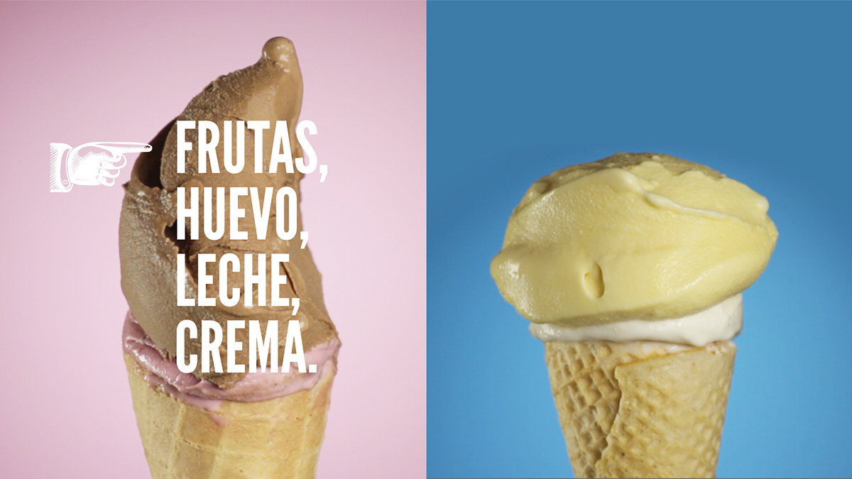 il cavallino helado ice cream artesanal publicidad cine ad advertisement
