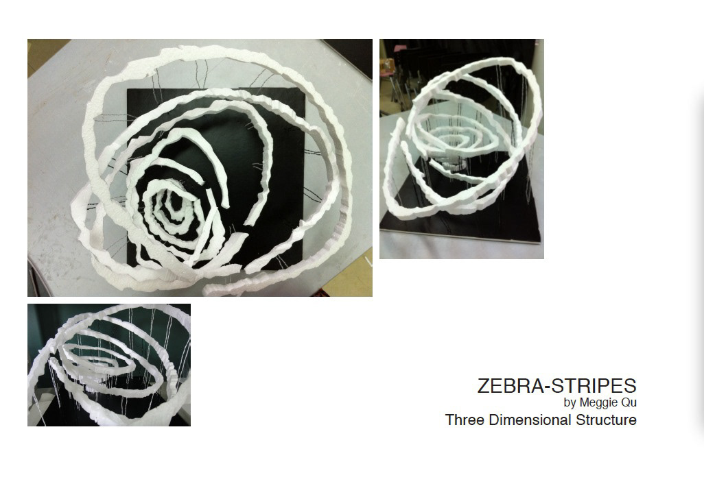 zebra 3D model Foam inspiration
