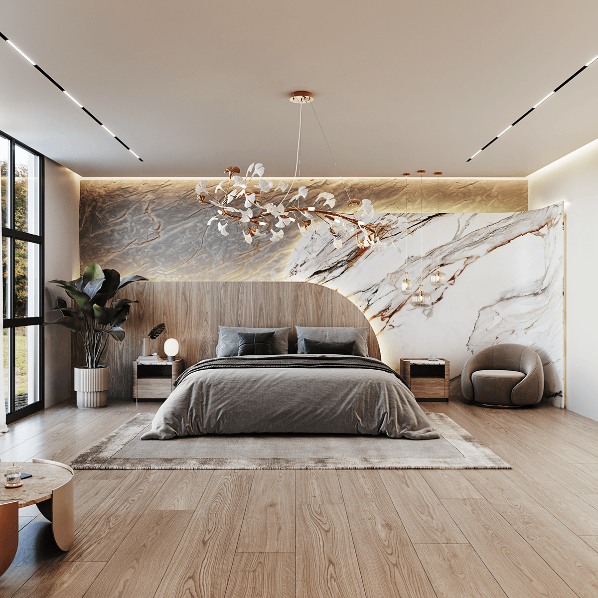 corona render  3ds max Render interior design  archviz architecture animation  diseño interior rendering bedroom