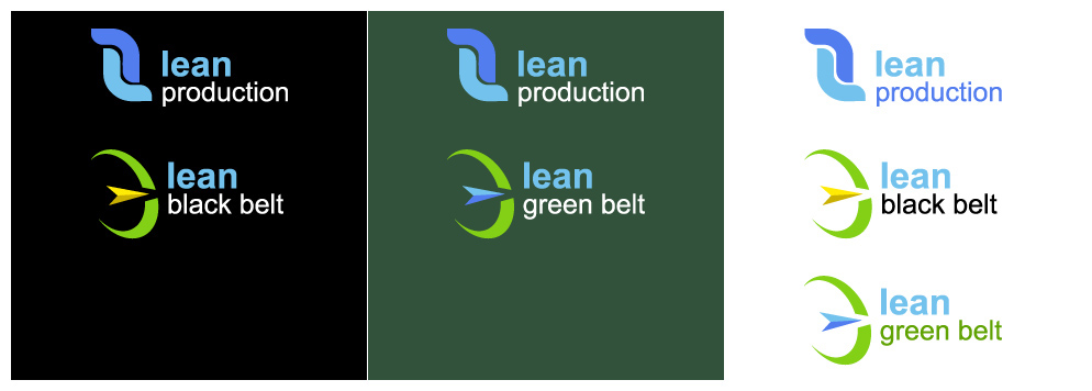 corporate Web design teach Lean training philosophy  company logo identity