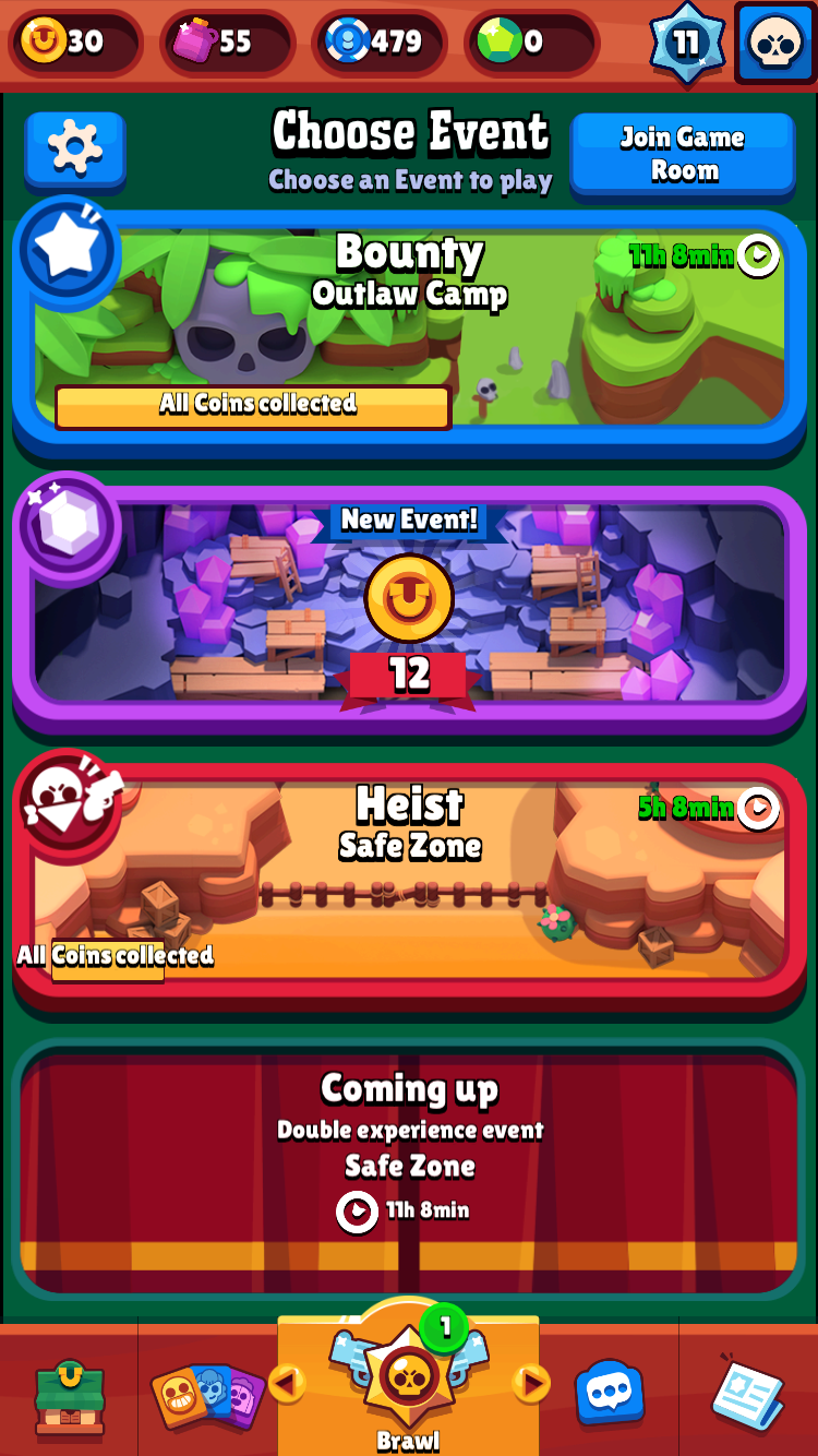 supercell brawl stars concept art Character UI ux