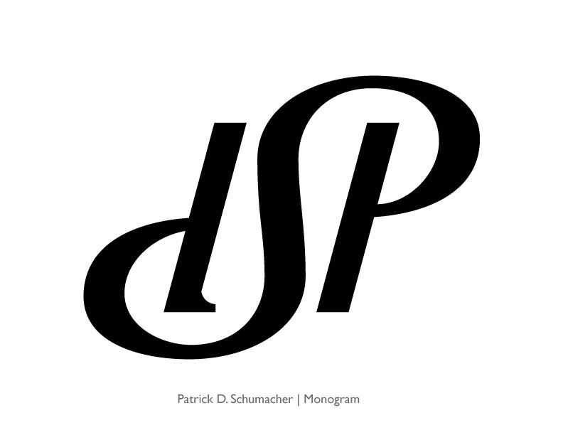 schumacher PDS monogram personal identification