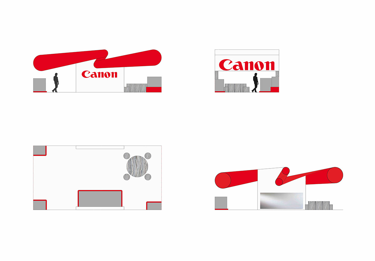 Canon Exhibition Stand Exhibition  commercial