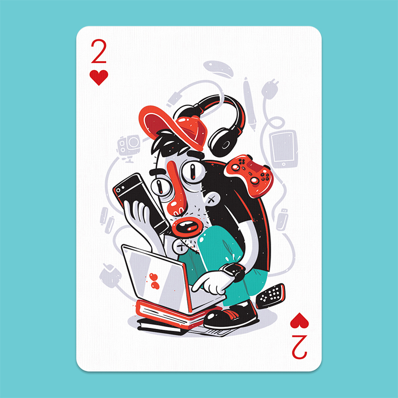playing arts playing card card contest tech Character hearts