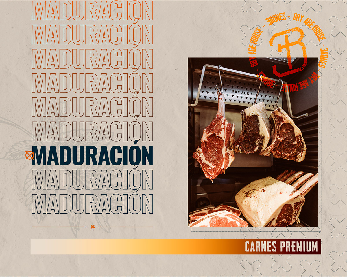 beef branding  carne carniceria identidad logo meat meathouse brand marca