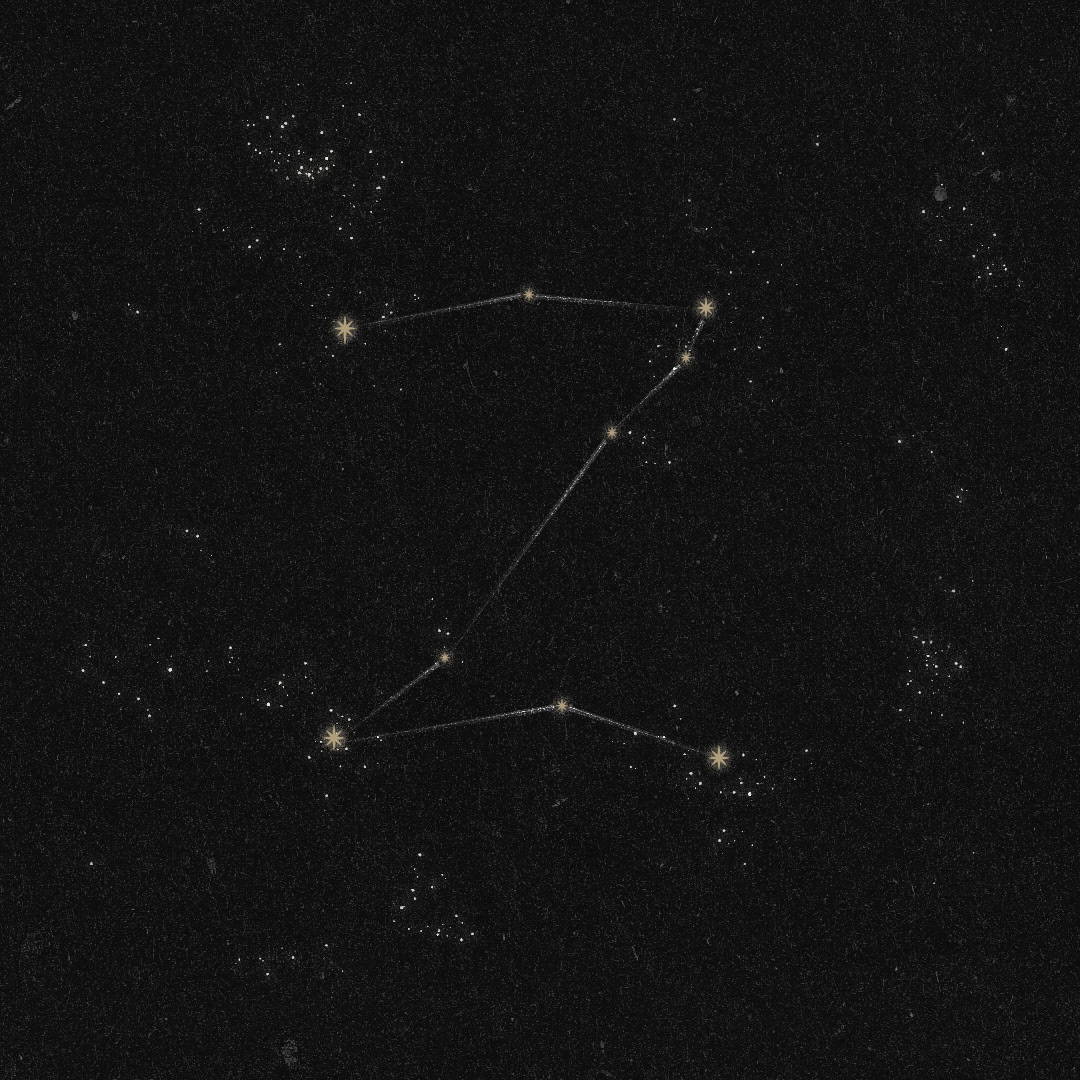 abstract art astronomy galaxy interstellar Space  stars type typography   zodiac