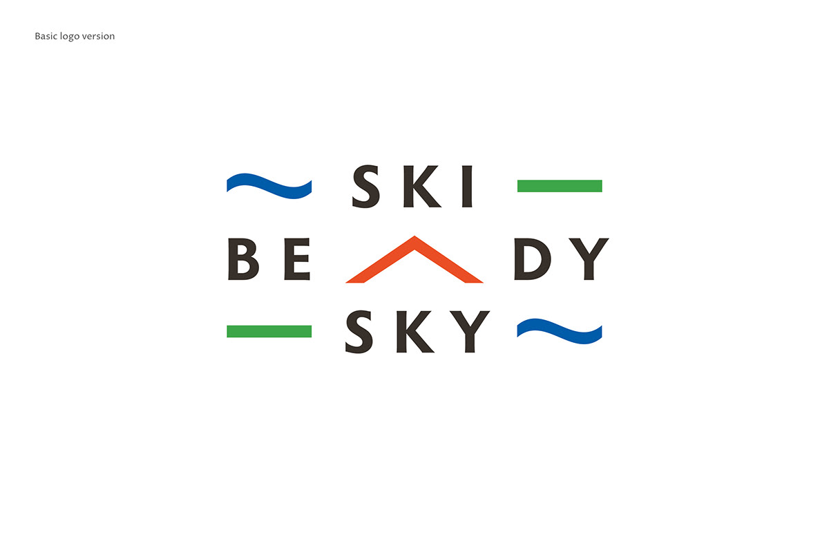 beskidy mountains brand tourist logo design poland silesia Highlanders Adobe Portfolio