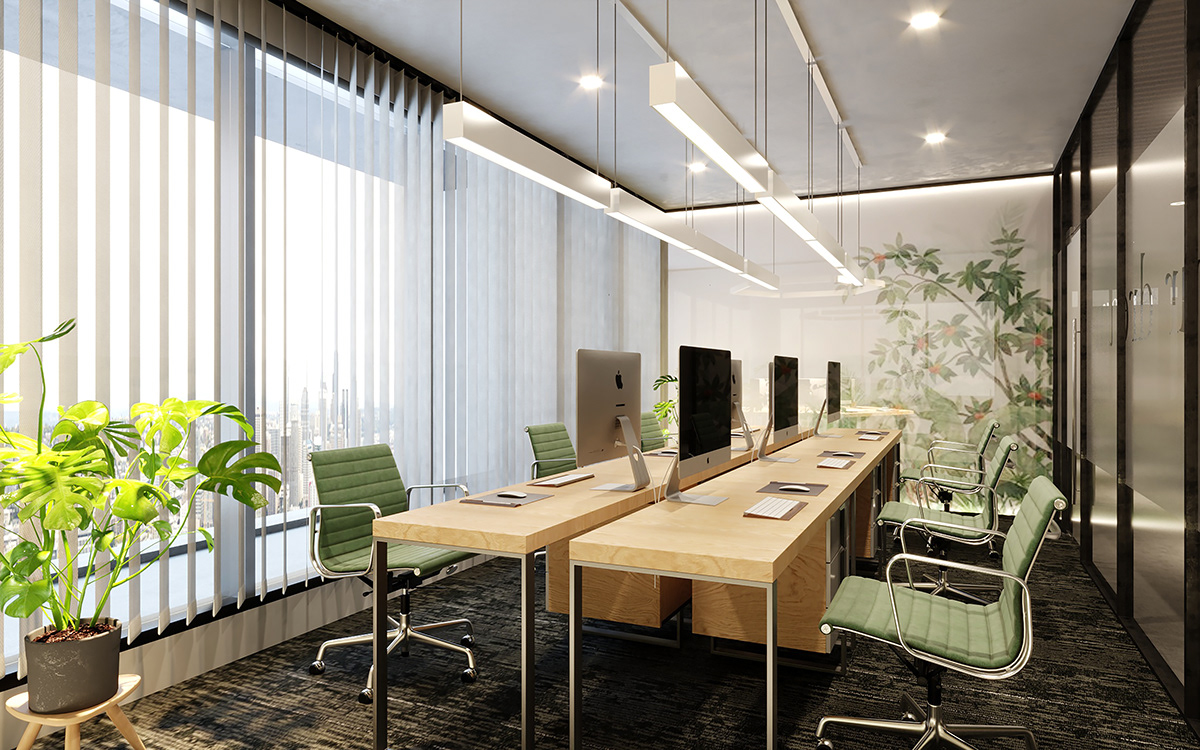 coworking space eco Interior interior design  Office rattan toong TOONG CO-WORKING SPACE Tropical