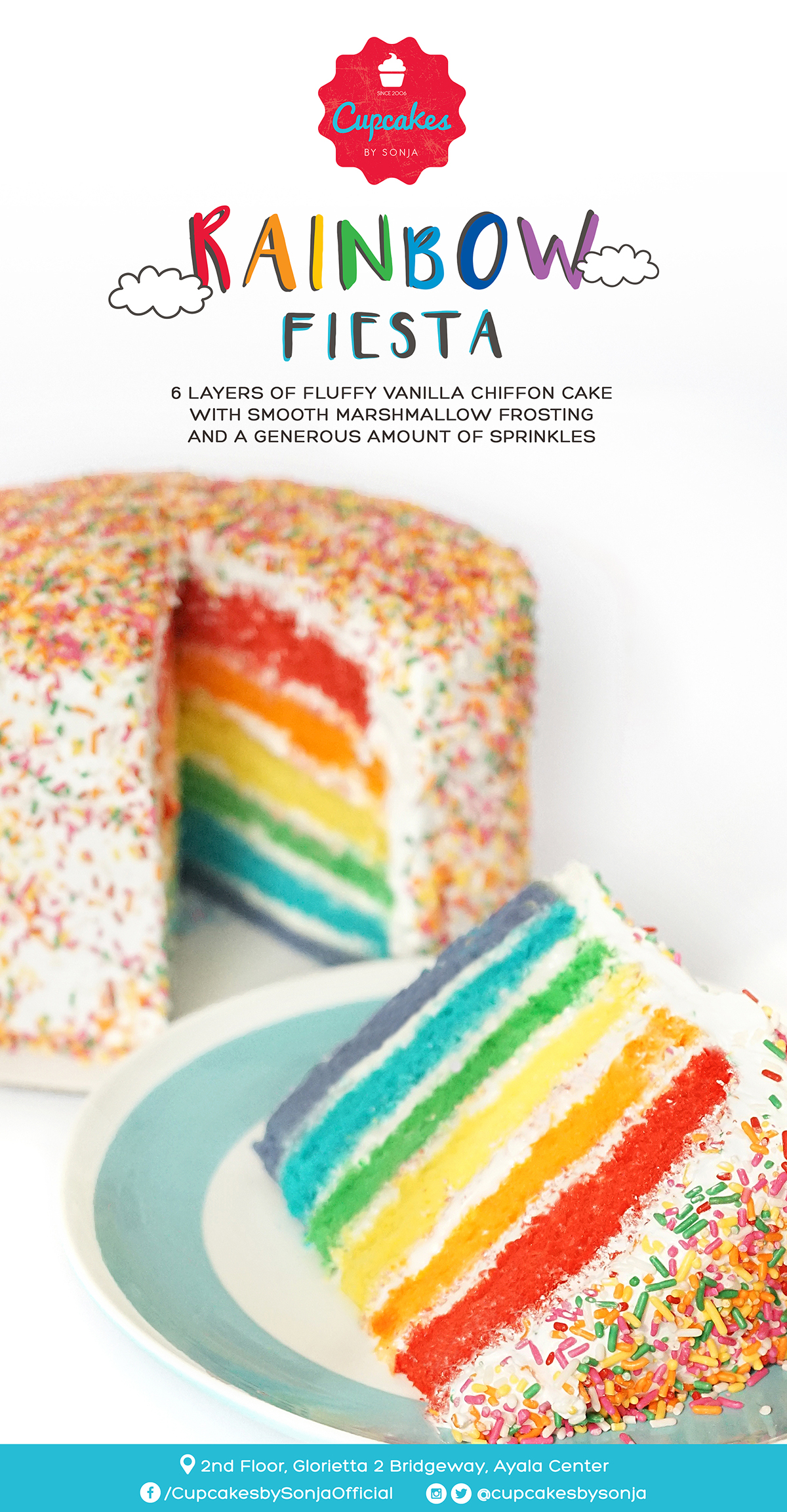 print Layout design poster posters handdrawn cupcake cupcakes cake cakes Food  food and beverage dessert Food truck Workshop