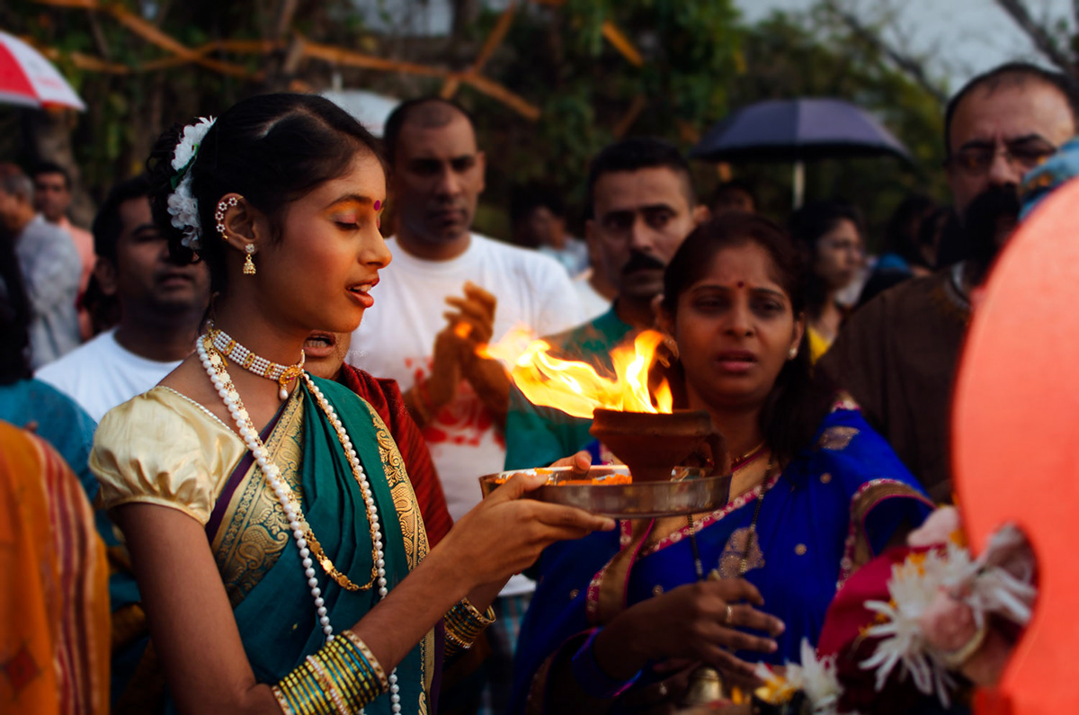 mauritius trip voyage indian africa religion ludovica lanzafami colours girls Beautiful sea Ganesh