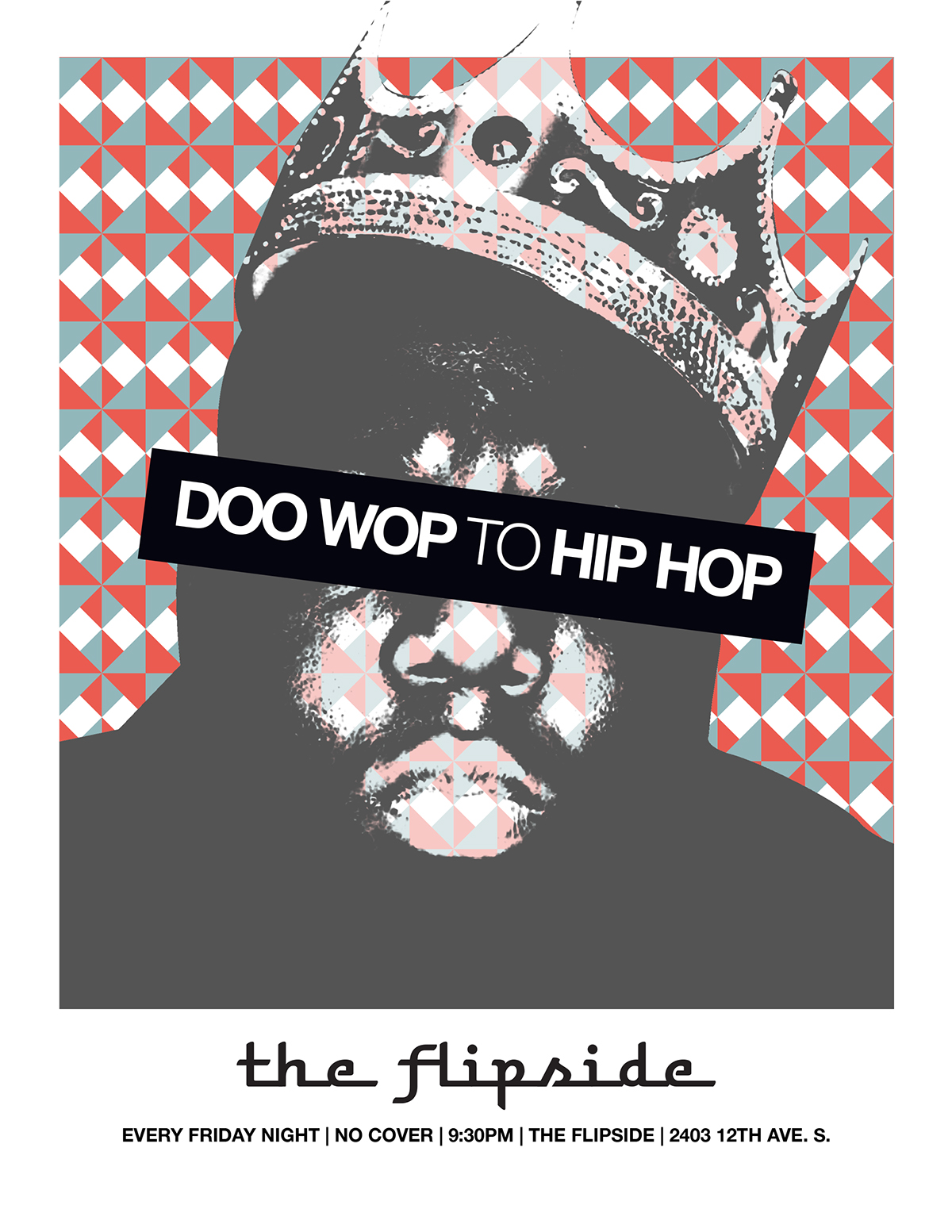 dance party promo Poster Design flyer Nasvhille notorious big david ruffin madonna elvis presley hip hop Rap Music pop music Soul Music