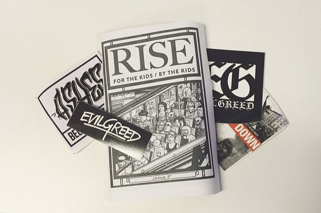 rise rise fanzine rise hxc rize zine Zine  fanzine fanzines Zines DIY Hardcore Punk radical politics