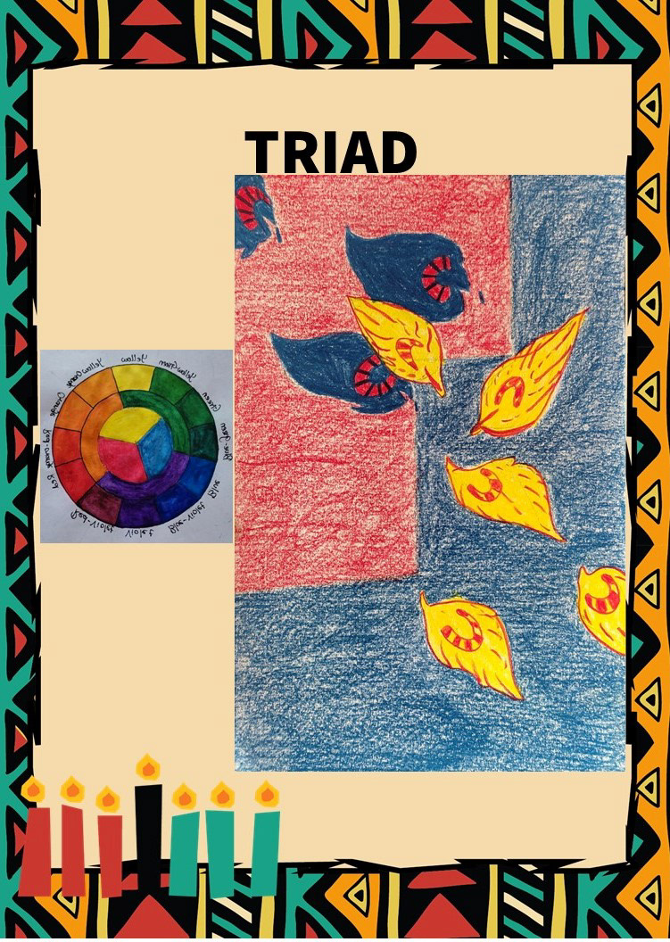 ColorWheel colorscheme Monochromatic Drawing  coloring Triad complementary analogous handmade tetradic
