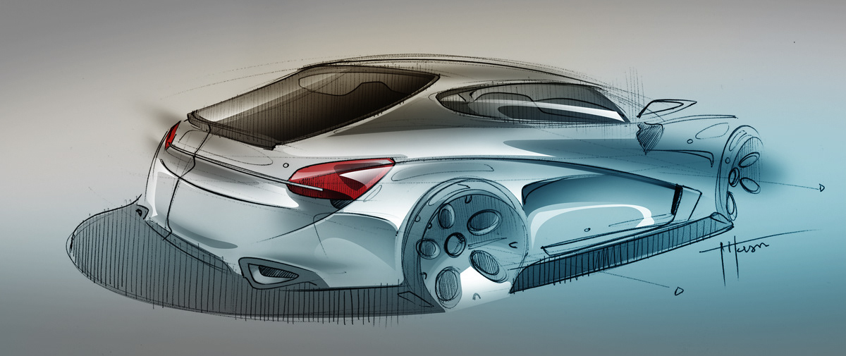 car design  automotive  sketches design exercise