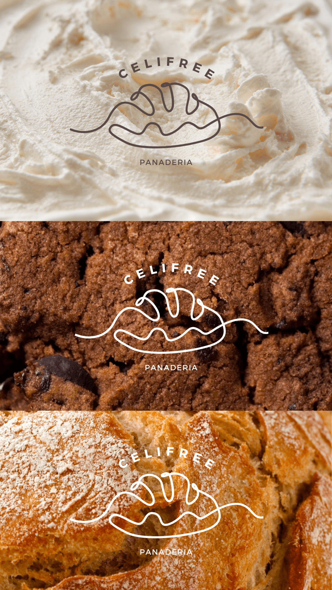 panaderia bakery gluten free Food  visual identity Brand Design identity logos Logotipo celiac