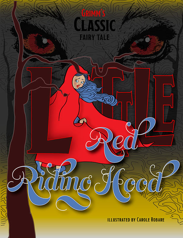 Book Cover Little Red Riding Hood On Behance