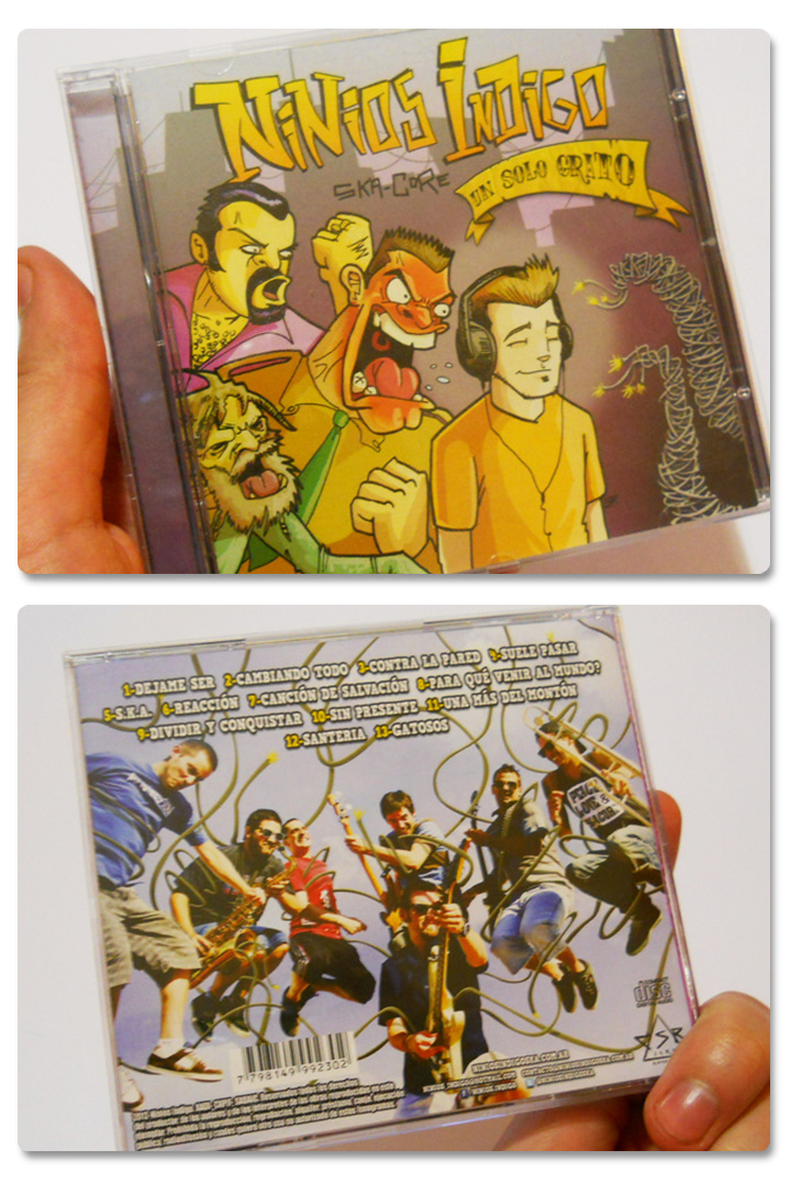 rock ska punk CD Art