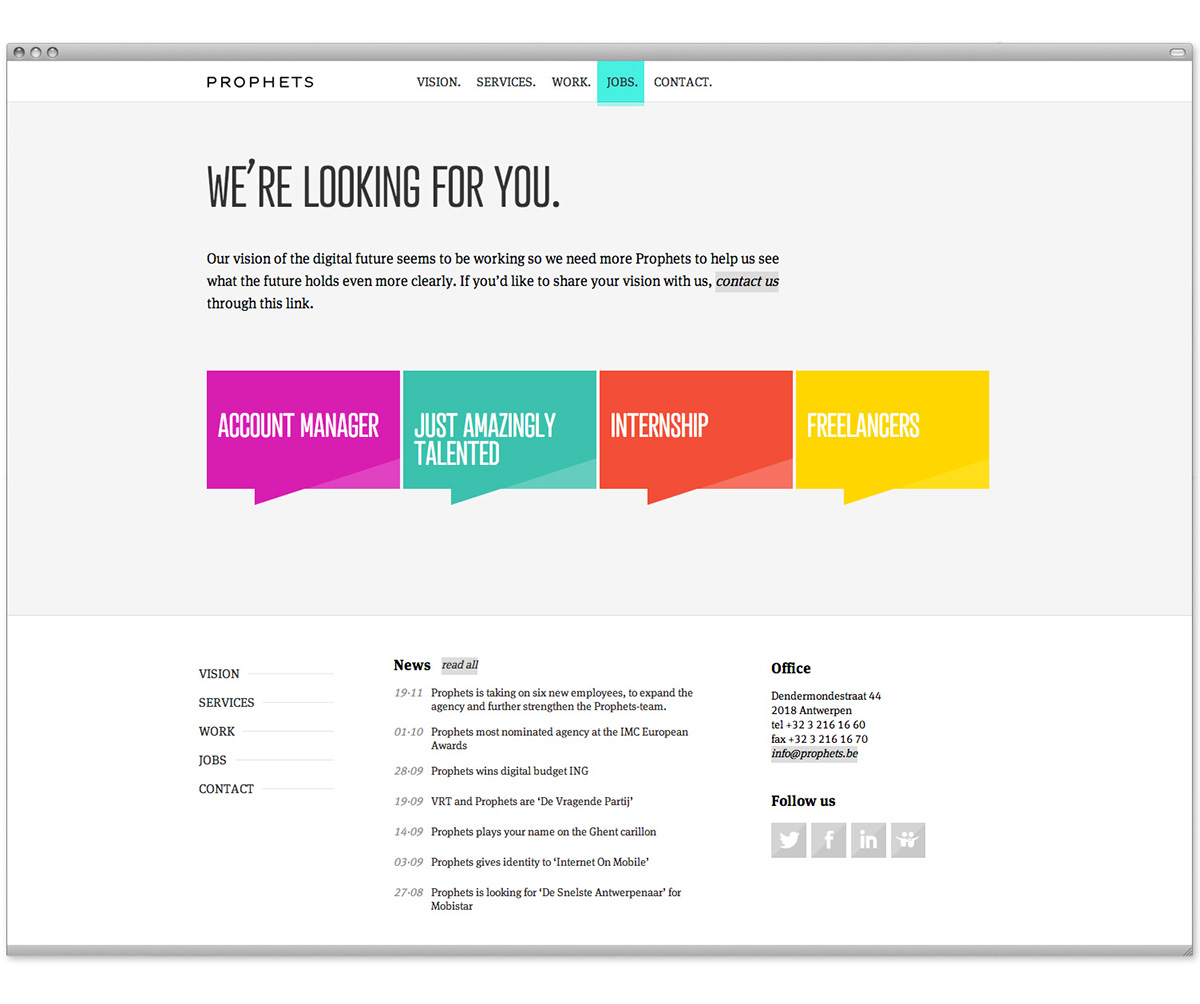 portfolio agency Website Responsive blackandwhite colors