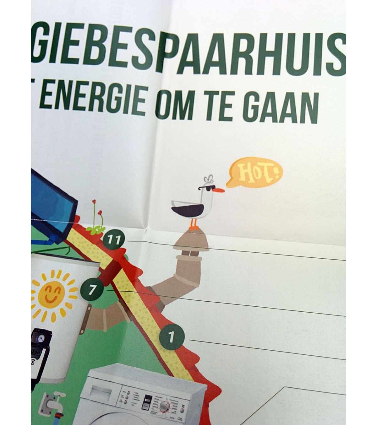 greenchoice green energy save house besparen Rotterdam Michiel moormann illustratie animatie giff energie duurzaam Sustainability
