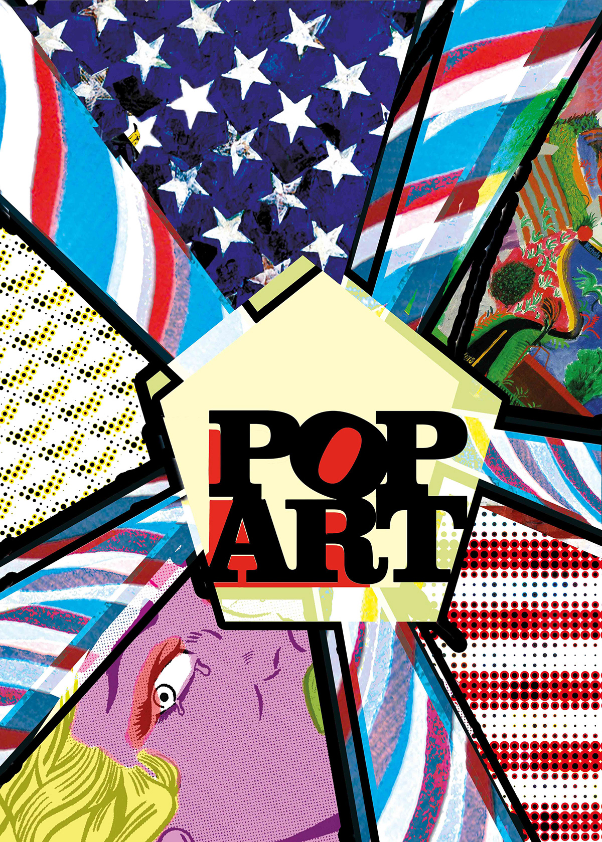 pop  art  roy linchestein Andy Warhol  banana Jasper Johns love typo