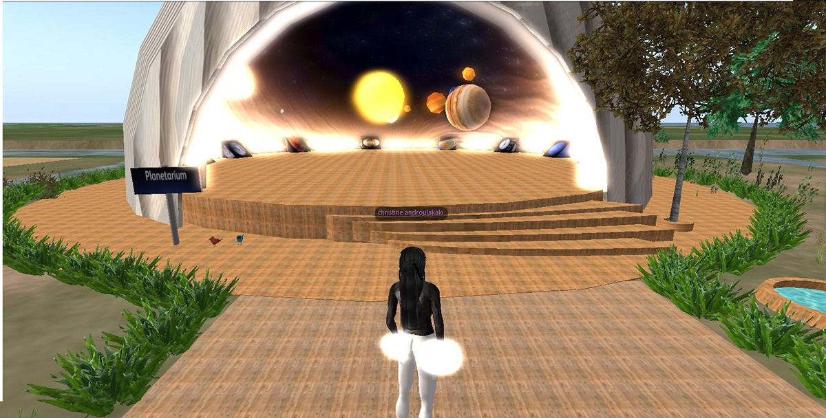 planetarium 3D world Virtual reality TEAMWORK