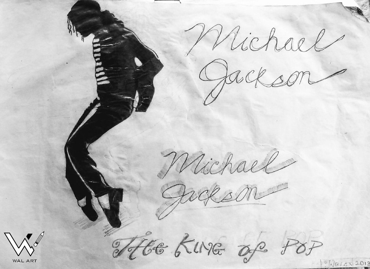 Michael Jackson wal art