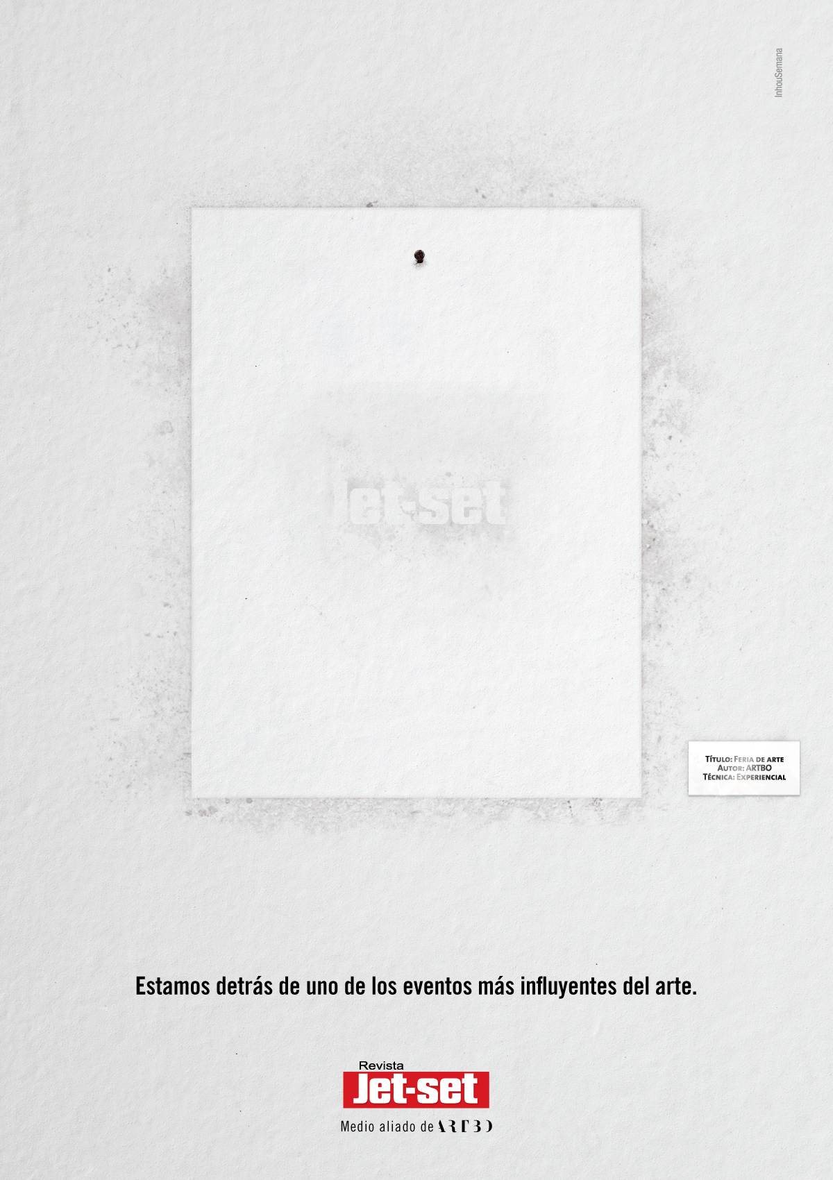 Advertising  publicidad jet-set artbo arte bogota copy Creativity gallery