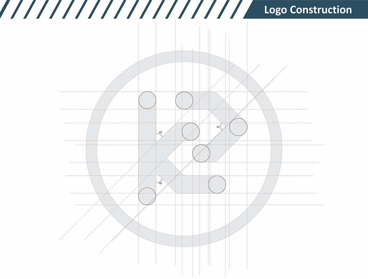 logo brand Stationery identity construction