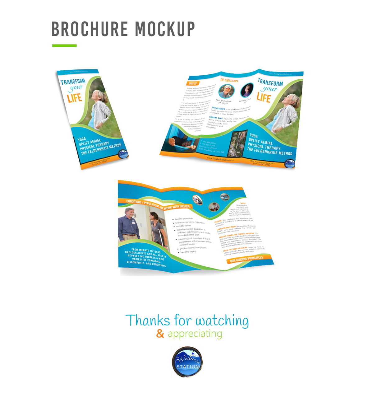 graphic design  brochure design Advertising  Wellness Spa life