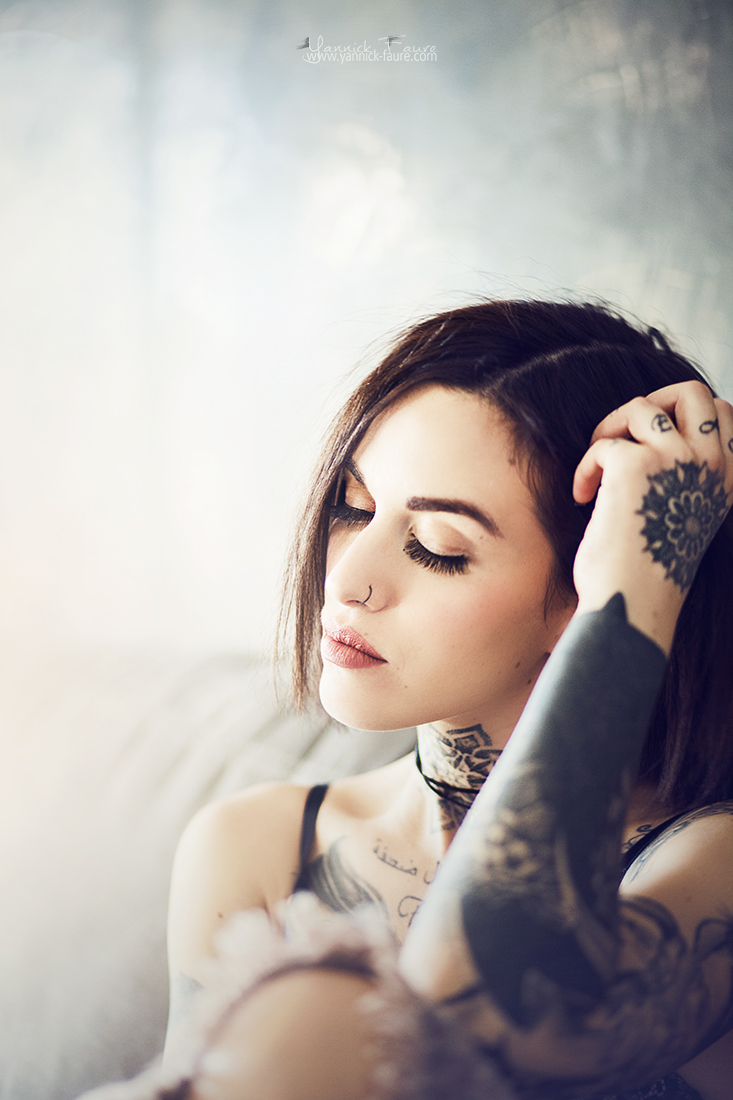 photoshoot woman tatoo InkGirl girl model photographer