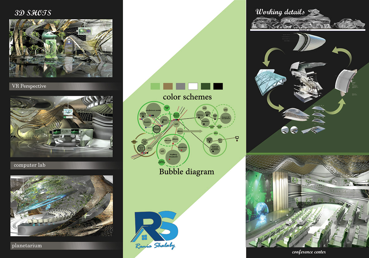 My graduation project( science and technology Center )