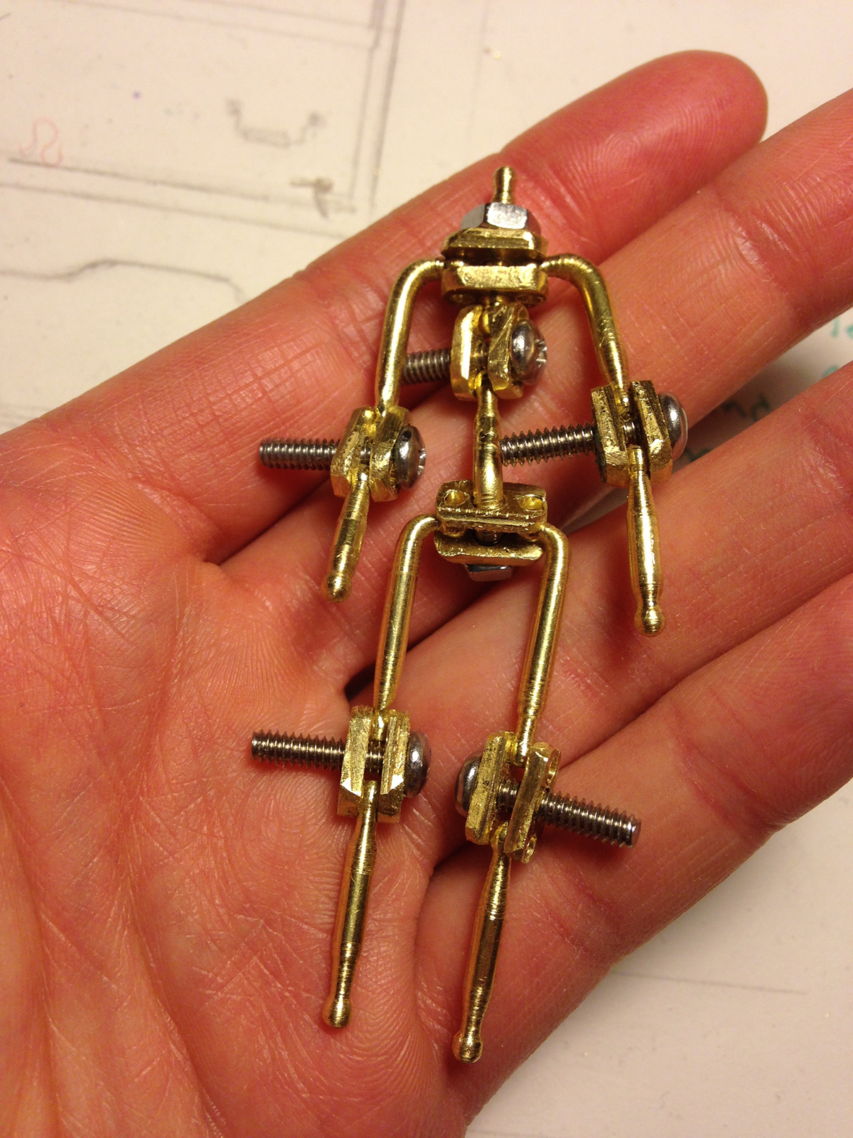 miniatures ball and socket armature sets stop motion