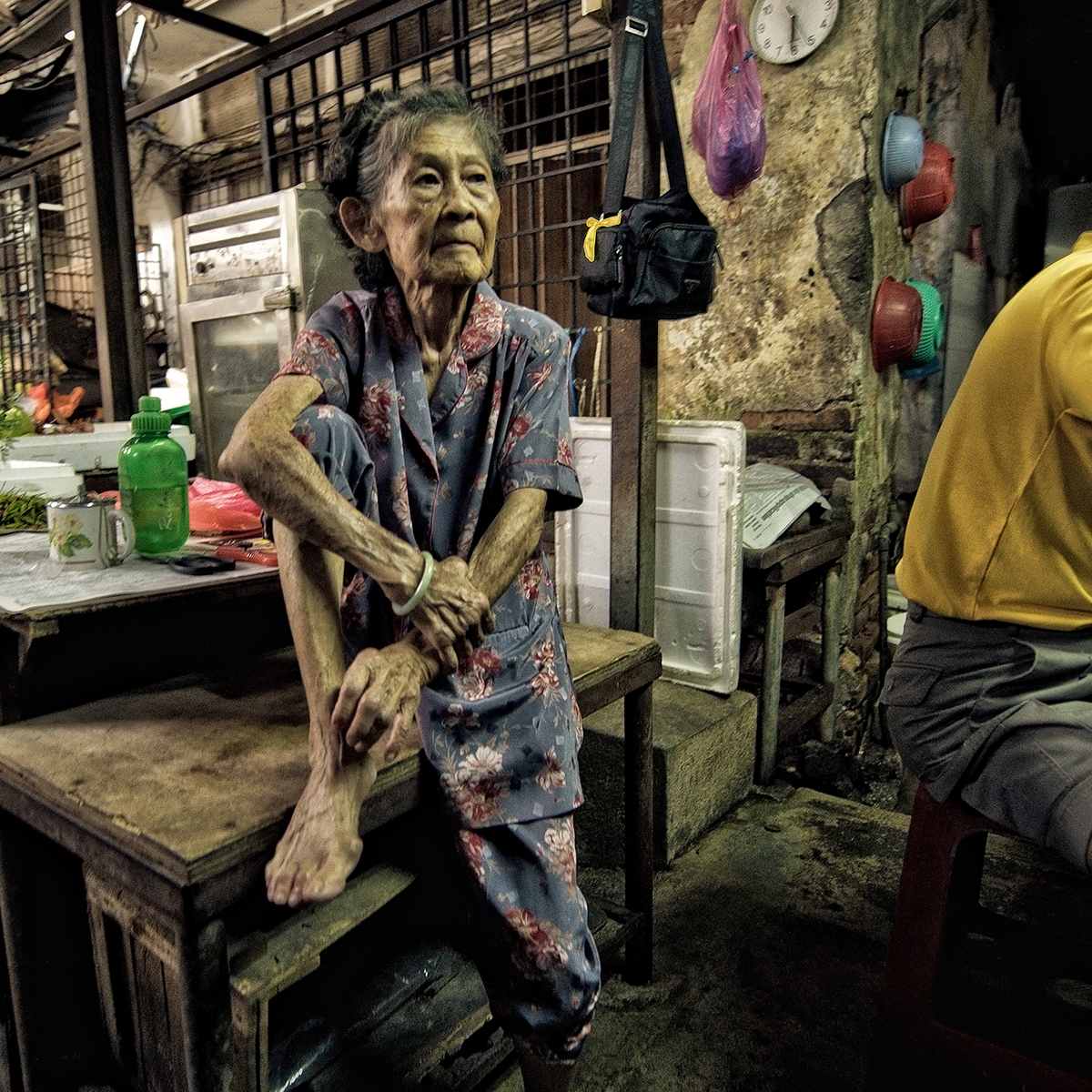 chinatown Wetmarket kuala lumpur malaysia Ron Gessel fish meat market
