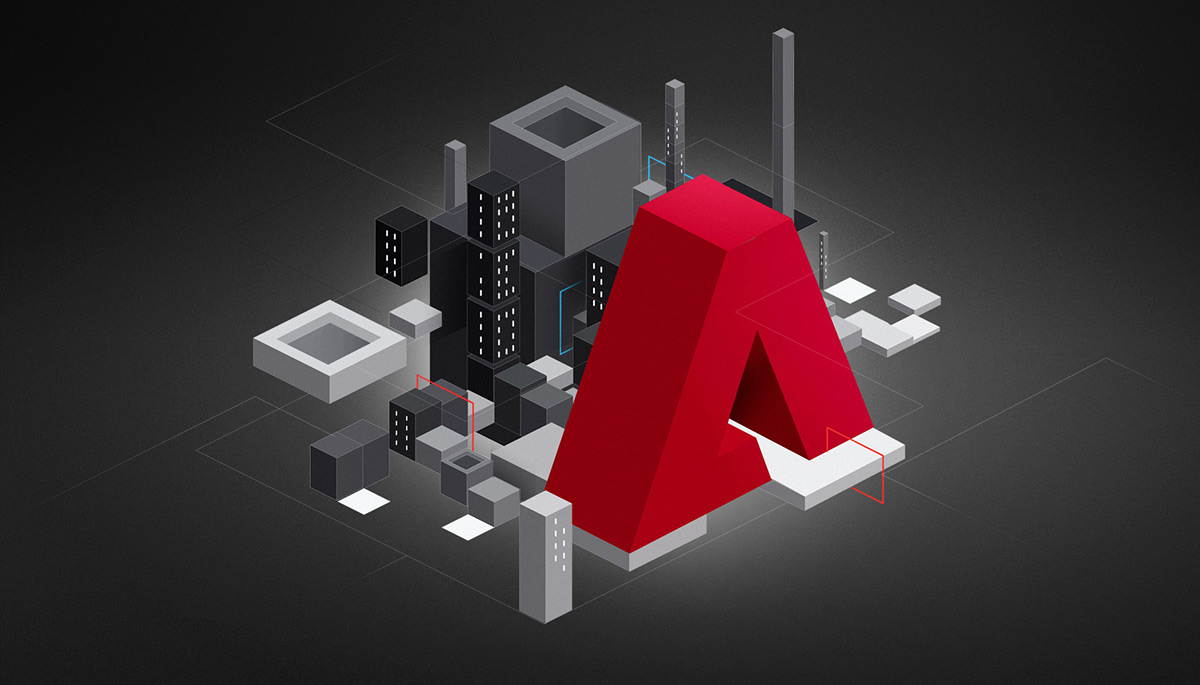 David Mascha adobe REMIX Isometric Logo Remix Adobe Logo Adobe Remix