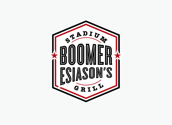 logo boomer esiason's stadium stadium grill Boomer Esiason