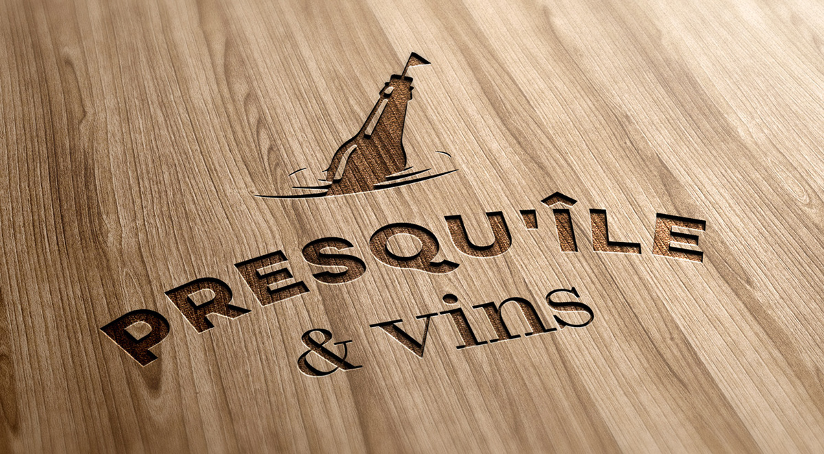 wine logo brand identity identité visuelle french wine Sommelier atelier vin bretagne oenologie