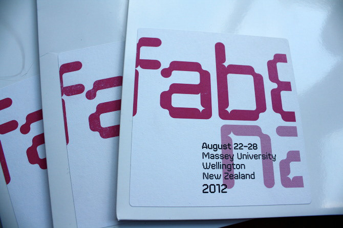 Fab8  brochure Booklet  poster  sticker