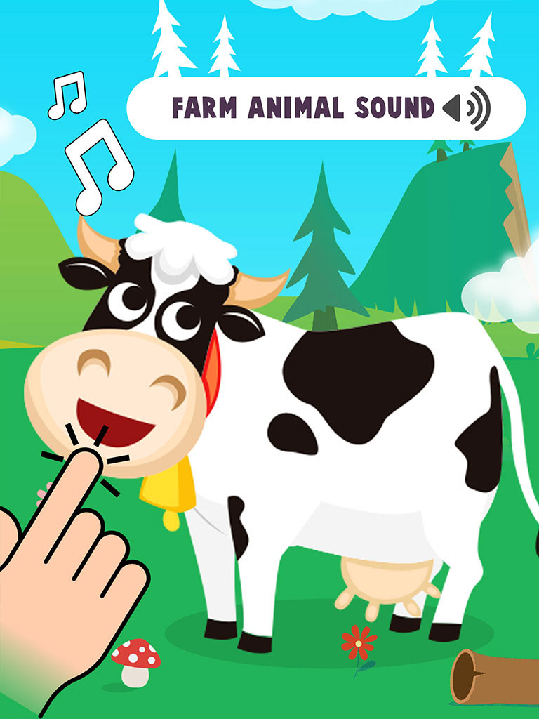 Farm animal sound game on Behance