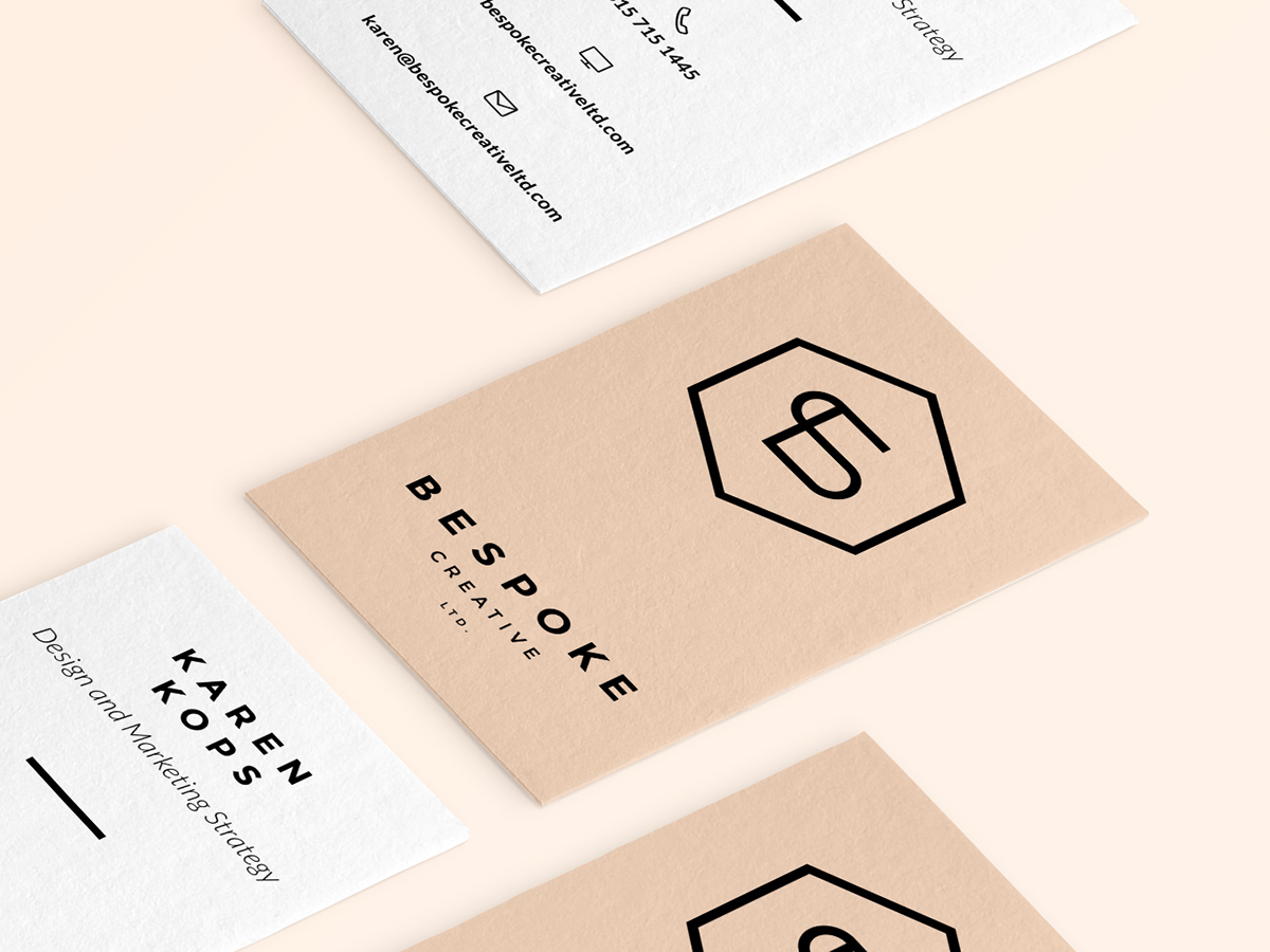 brand creative business card Webdesign Web Responsive Mockup letterpress logo sketch