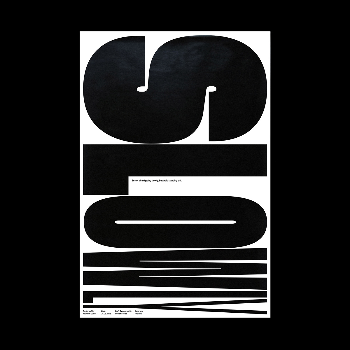poster typographic posters typography   design poster collection black and white editorial swiss design graphic design  daily
