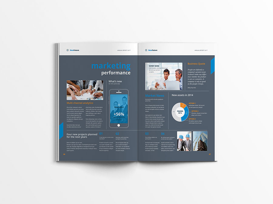 a4 agency annual report financial infographic infographics informational manual minimal print Proposal report review template us letter