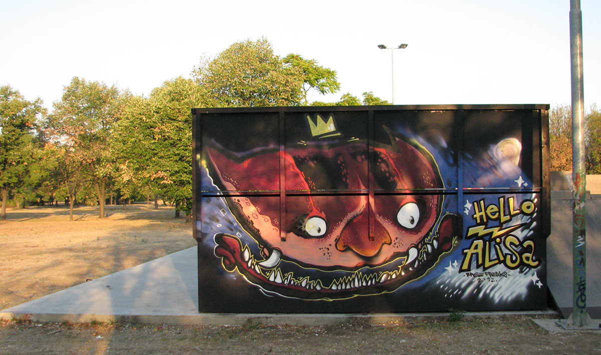 graffiti  heroj RageFreakS   heroj ulice