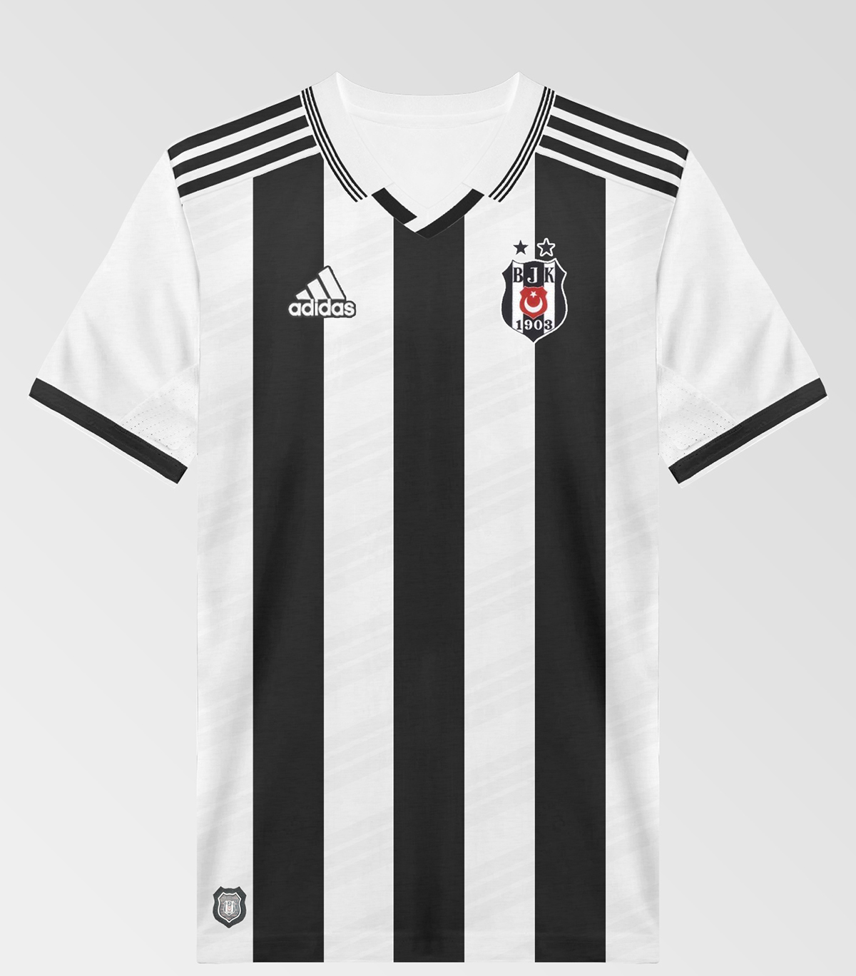 Beşiktaş forma jersey adidas kit black vodafone inonu football soccer